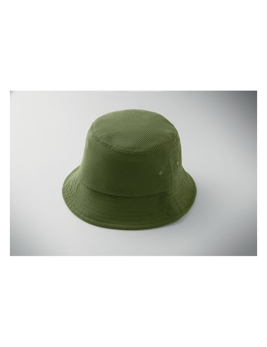 SCOOP Bob en velours côtelé Couleurs : vert armée cadeau client original