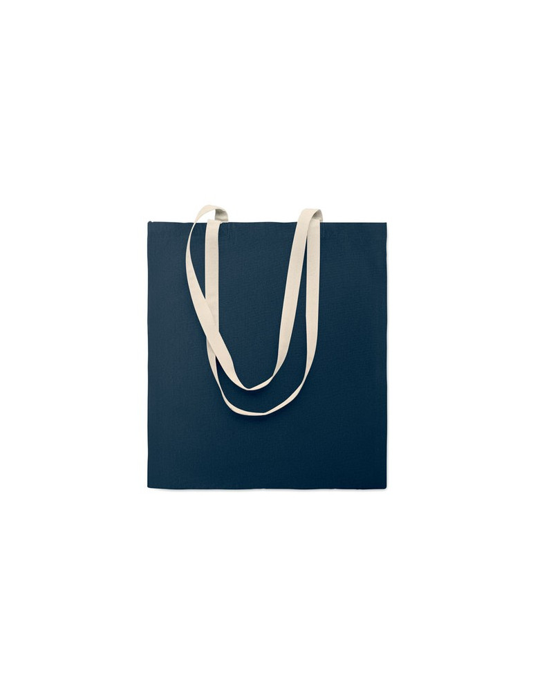 ZEVRA COLOUR Sac shopping en coton Couleurs : bleu marine