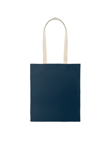 ZEVRA COLOUR Sac shopping en coton Couleurs : bleu marine 2
