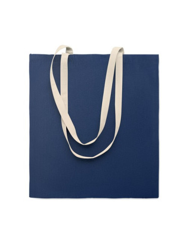 ZEVRA COLOUR Sac shopping en coton Couleurs : bleu cadeau collaborateur premium