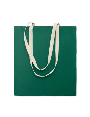 ZEVRA COLOUR Sac shopping en coton Couleurs : vert foncé personnalisation rapide en France