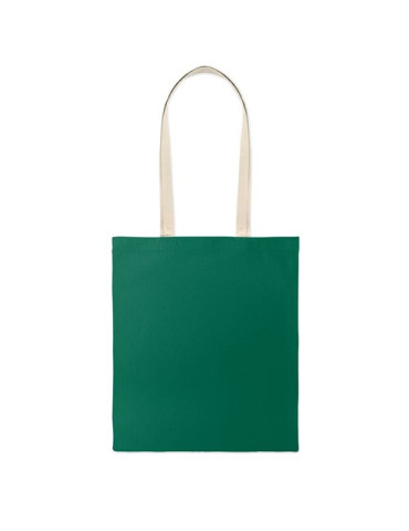 ZEVRA COLOUR Sac shopping en coton Couleurs : vert foncé personnalisation sur mesure