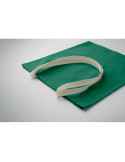 ZEVRA COLOUR Sac shopping en coton Couleurs : vert foncé impression haute définition