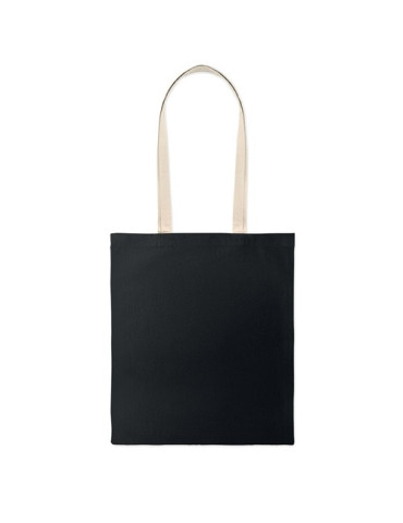 ZEVRA COLOUR Sac shopping en coton Couleurs : noir cadeau client original
