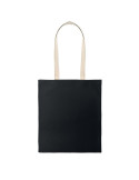 ZEVRA COLOUR Sac shopping en coton Couleurs : noir cadeau client original
