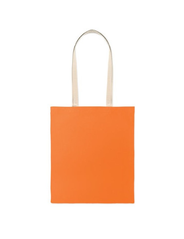 ZEVRA COLOUR Sac shopping en coton Couleurs : orange accessoire événementiel unique
