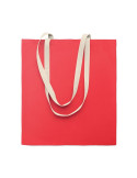 ZEVRA COLOUR Sac shopping en coton Couleurs : rouge cadeau entreprise pas cher