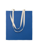 ZEVRA COLOUR Sac shopping en coton Couleurs : bleu royal personnalisable avec votre logo