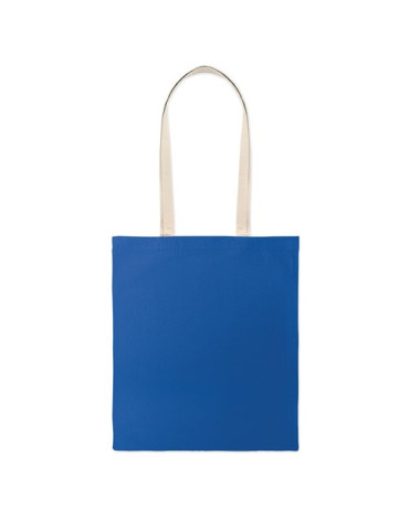 ZEVRA COLOUR Sac shopping en coton Couleurs : bleu royal cadeau affaires élégant