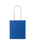 ZEVRA COLOUR Sac shopping en coton Couleurs : bleu royal cadeau affaires élégant