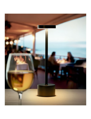 BISTRO Lampe à poser en aluminium Couleurs : noir goodies publicitaire événementiel