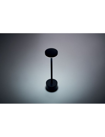 BISTRO Lampe à poser en aluminium Couleurs : noir objet promotionnel éco-responsable