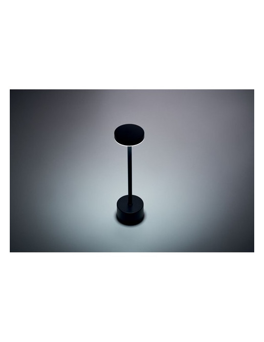 BISTRO Lampe à poser en aluminium Couleurs : noir objet promotionnel éco-responsable