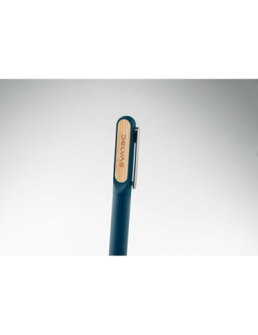 ALUBA Stylo à bille twist Couleurs : bleu cadeau entreprise pas cher