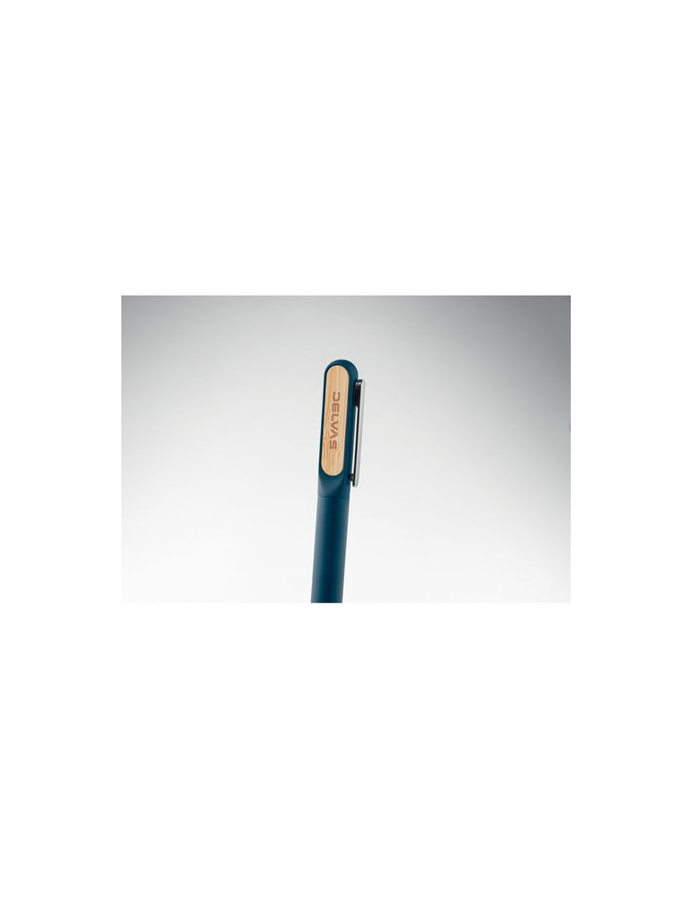 ALUBA Stylo à bille twist Couleurs : bleu cadeau entreprise pas cher