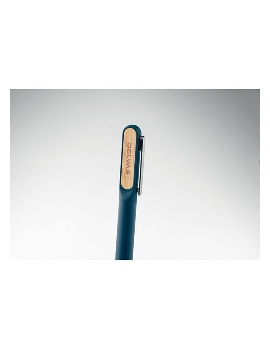 ALUBA Stylo à bille twist Couleurs : bleu cadeau entreprise pas cher