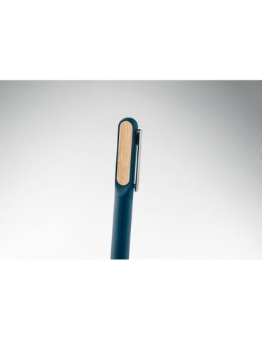 ALUBA Stylo à bille twist Couleurs : bleu objet promotionnel éco-responsable