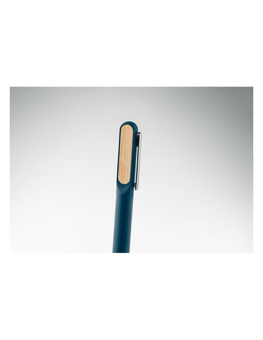 ALUBA Stylo à bille twist Couleurs : bleu objet promotionnel éco-responsable