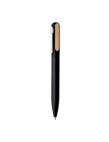 ALUBA Stylo à bille twist Couleurs : noir personnalisable avec votre logo