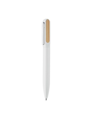 ALUBA Stylo à bille twist Couleurs : blanc impression haute définition