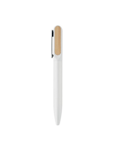 ALUBA Stylo à bille twist Couleurs : blanc goodies entreprise design