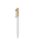 ALUBA Stylo à bille twist Couleurs : blanc goodies entreprise design