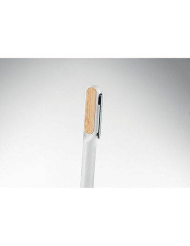 ALUBA Stylo à bille twist Couleurs : blanc cadeau collaborateur premium