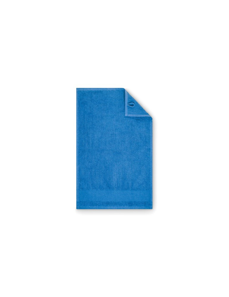 ISLAND 30 Serviette invités en coton Couleurs : bleu royal personnalisation rapide en France