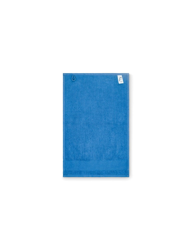 ISLAND 30 Serviette invités en coton Couleurs : bleu royal goodies publicitaire durable
