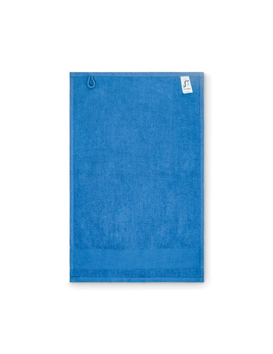 ISLAND 30 Serviette invités en coton Couleurs : bleu royal goodies publicitaire durable