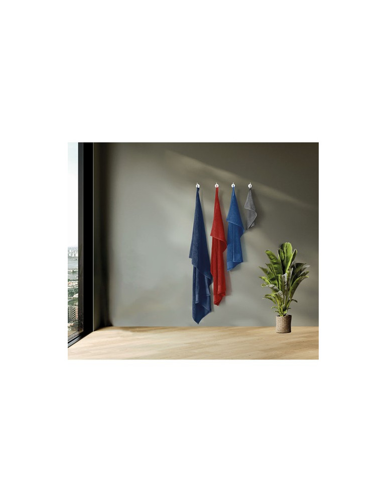 ISLAND 30 Serviette invités en coton Couleurs : bleu royal impression haute définition