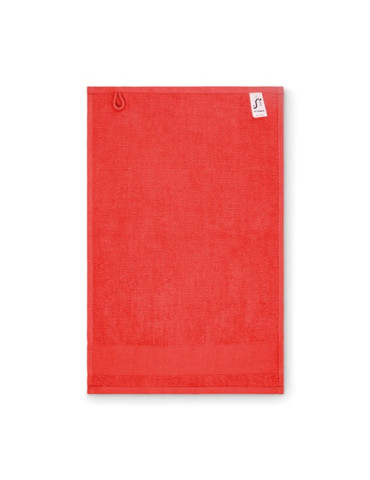 ISLAND 30 Serviette invités en coton Couleurs : rouge goodies personnalisé en stock