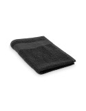 ISLAND 30 Serviette invités en coton Couleurs : noir personnalisable avec votre logo