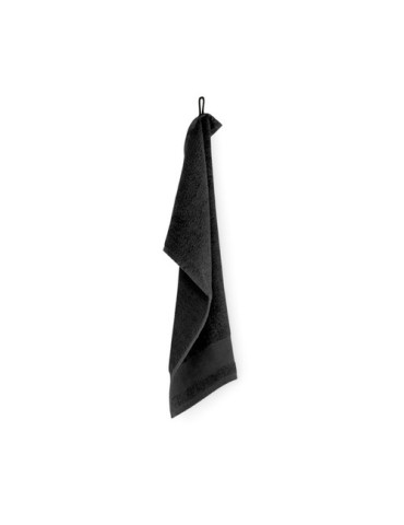 ISLAND 30 Serviette invités en coton Couleurs : noir marquage laser ultra précis