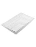 ISLAND 30 Serviette invités en coton Couleurs : blanc marquage laser ultra précis
