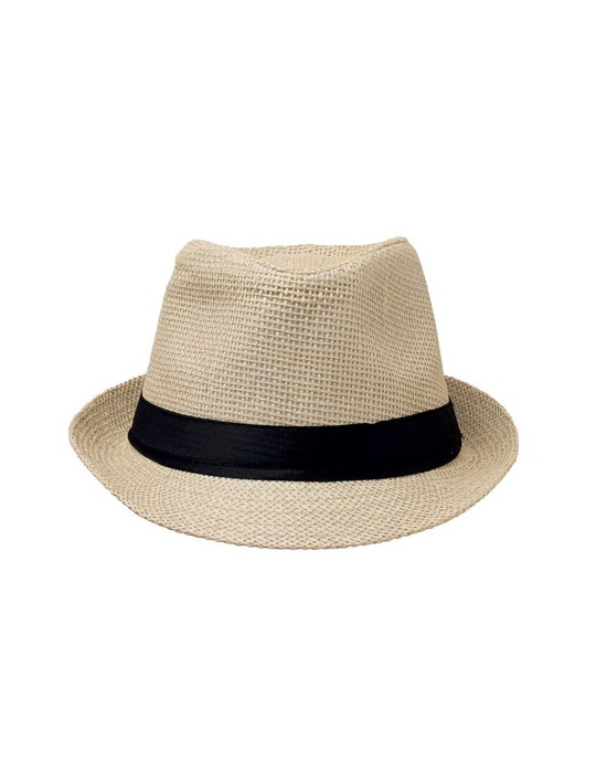 BOOWIE Chapeau de paille Couleurs : beige objet promotionnel éco-responsable