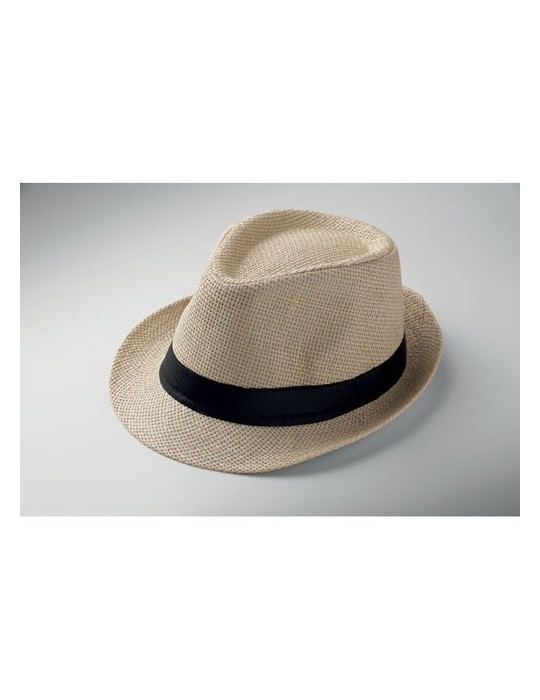 BOOWIE Chapeau de paille Couleurs : beige goodies personnalisé en stock