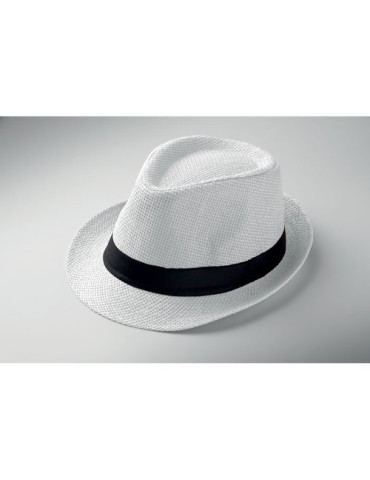 BOOWIE Chapeau de paille Couleurs : blanc objet publicitaire robuste