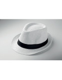 BOOWIE Chapeau de paille Couleurs : blanc objet publicitaire robuste