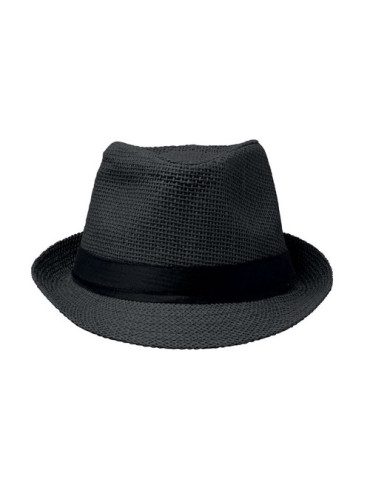 BOOWIE Chapeau de paille Couleurs : noir cadeau collaborateur premium
