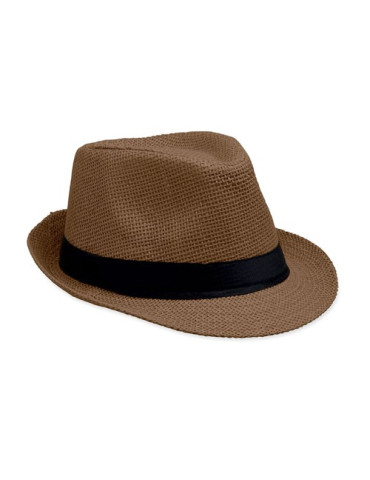 BOOWIE Chapeau de paille Couleurs : marron cadeau entreprise pas cher