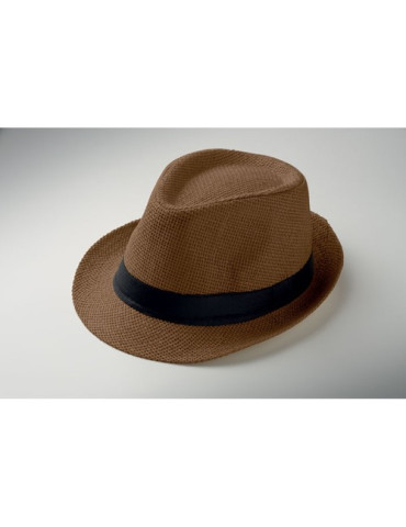 BOOWIE Chapeau de paille Couleurs : marron goodies entreprise design