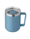 COCOA Mug double paroi 400ml Couleurs : bleu pétrole objet promotionnel éco-responsable
