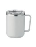 COCOA Mug double paroi 400ml Couleurs : gris personnalisable avec votre logo