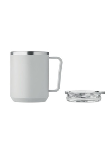COCOA Mug double paroi 400ml Couleurs : gris livraison express 24h 48h