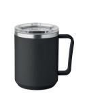 COCOA Mug double paroi 400ml Couleurs : noir goodies publicitaire événementiel