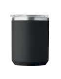 COCOA Mug double paroi 400ml Couleurs : noir marquage couleur éclatante