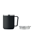 COCOA Mug double paroi 400ml Couleurs : noir personnalisation rapide en France