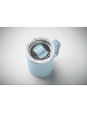 COCOA Mug double paroi 400ml Couleurs : bleu bébé objet promo petit budget