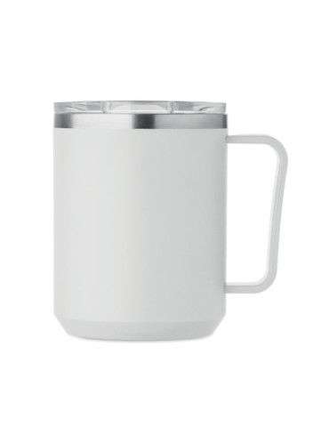 COCOA Mug double paroi 400ml Couleurs : blanc accessoire événementiel unique